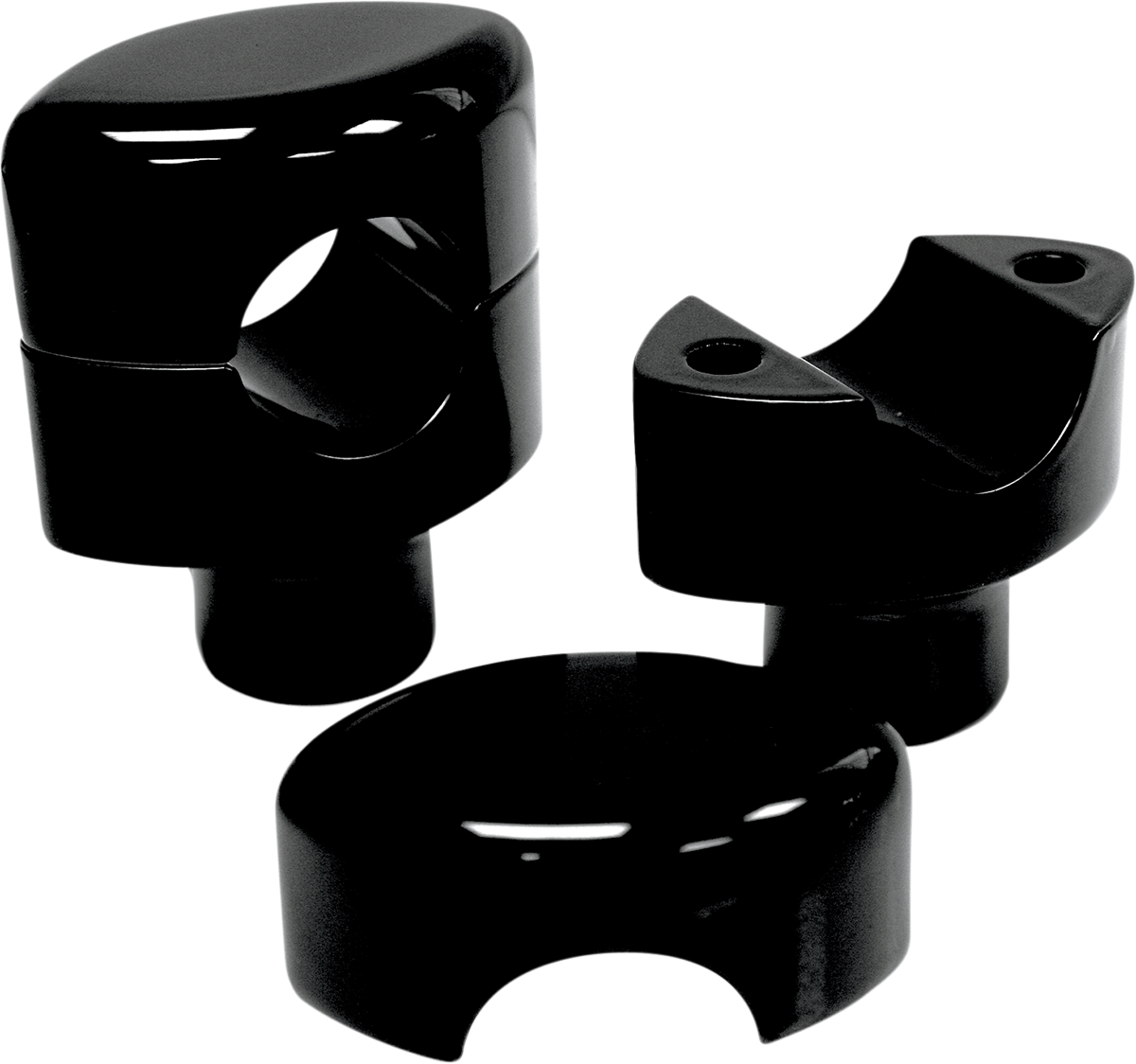 LA Choppers Hefty Smooth Handlebar Risers for 1 1/4" Handlebars