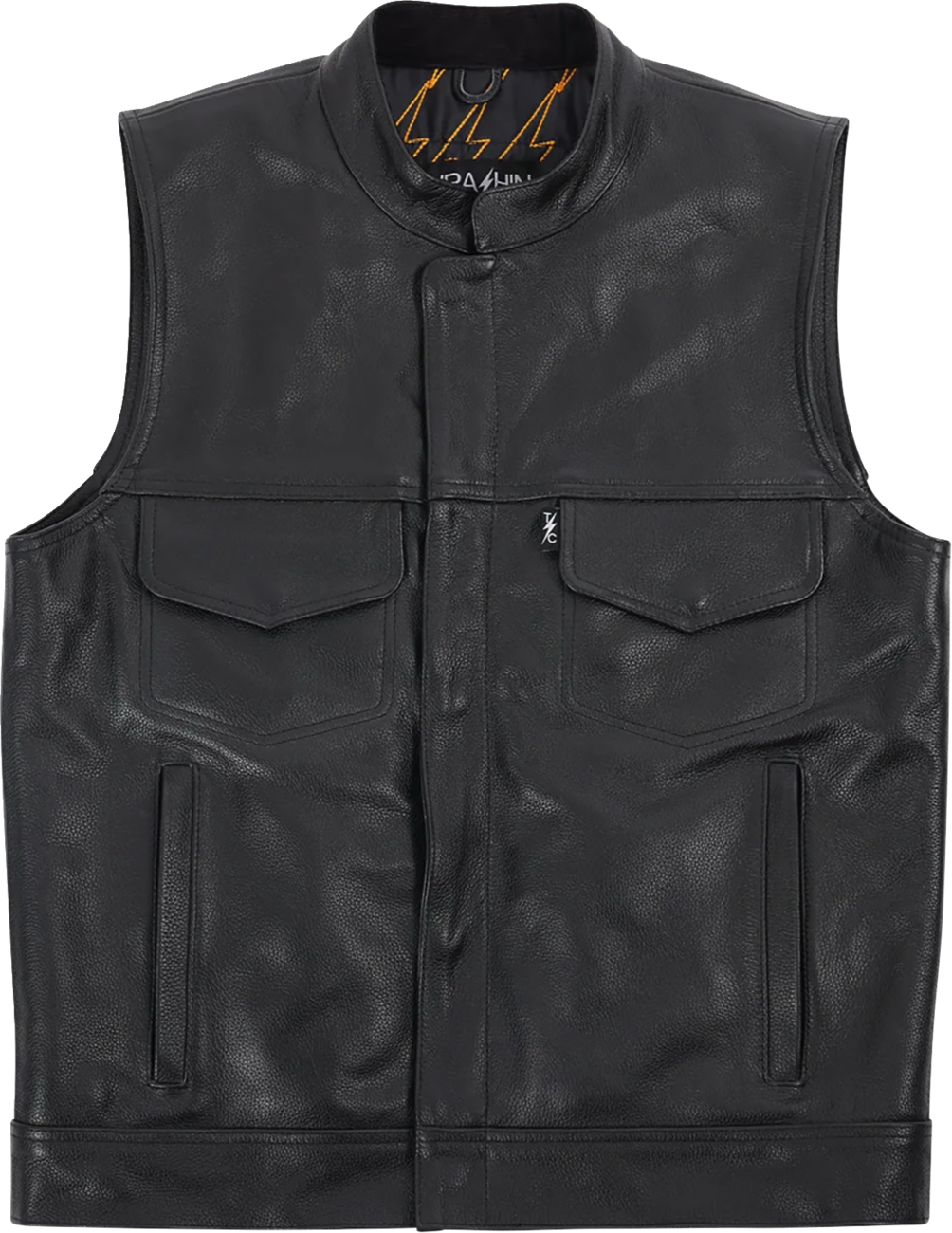 Thrashin Supply Co. Mulholland Leather Riding Vest