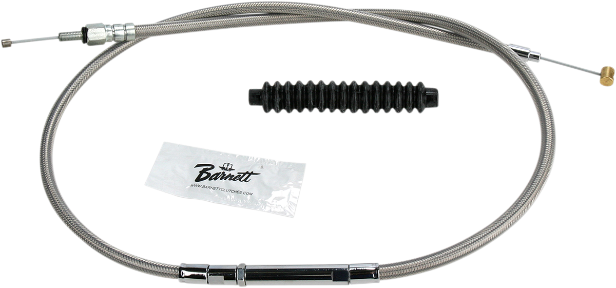 Barnett High-Efficiency Stainless Steel Clutch Cable for Harley-Davidson