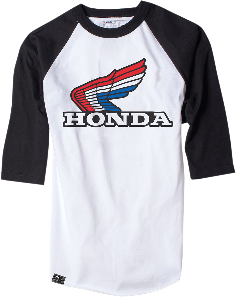 Factory Effex Vintage Honda Baseball T Shirt