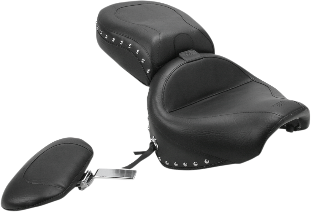 Mustange Wide Touring Seat with Driver Backrest