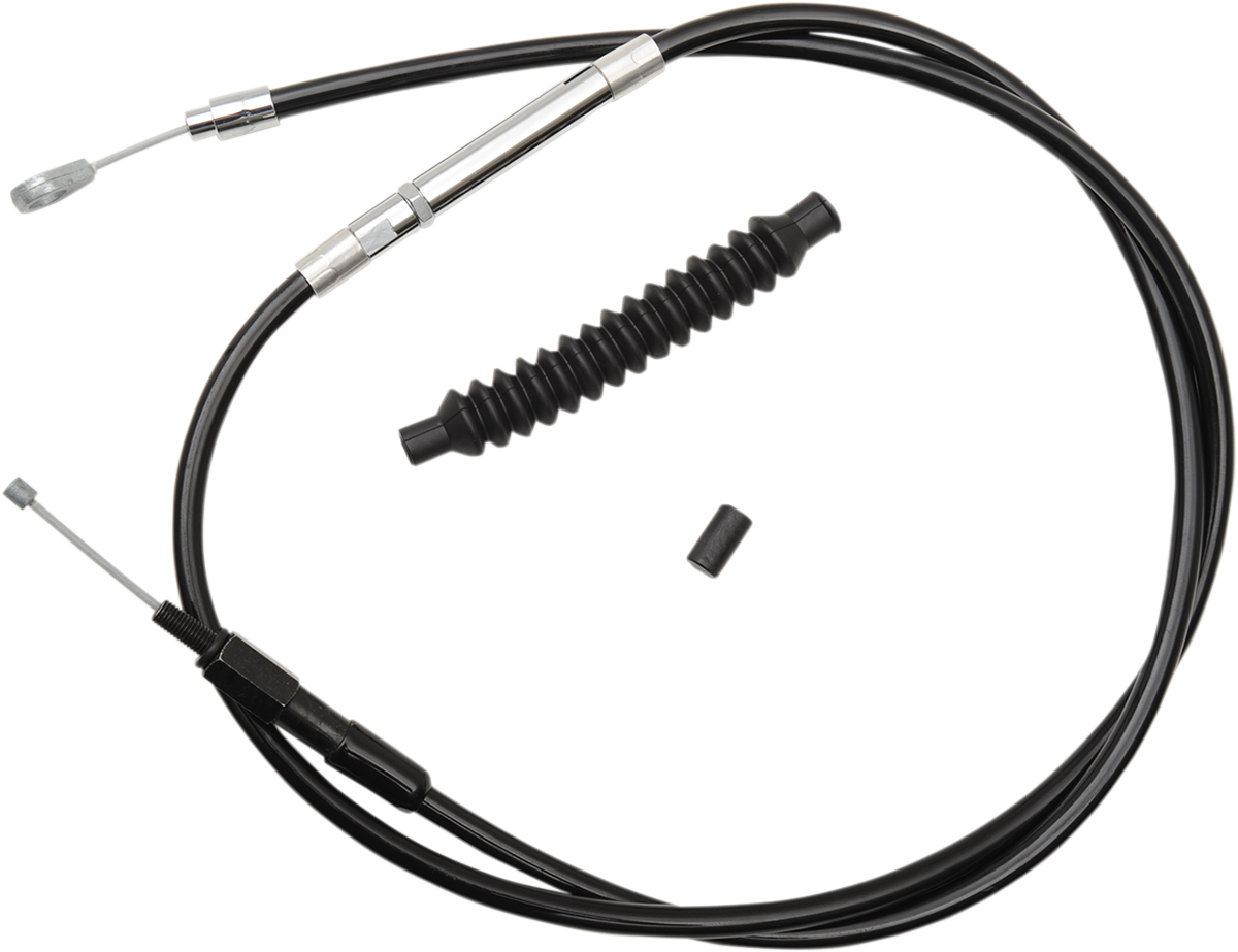LA Choppers Black Vinyl Clutch Cable