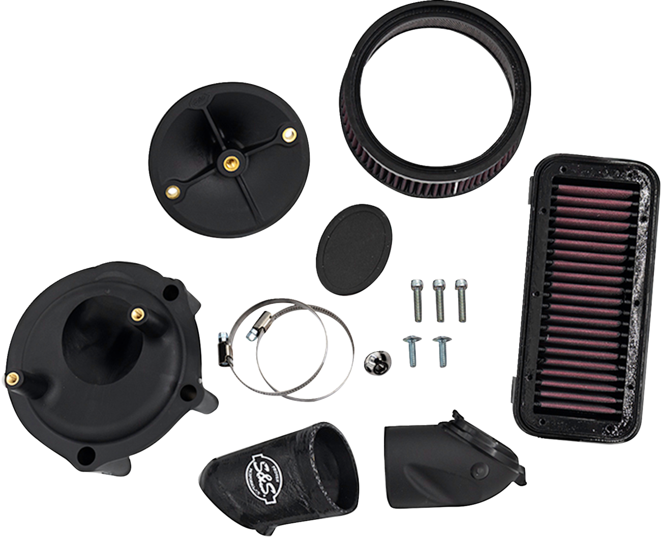 S&S Cycle Stealth Air Cleaner Kit without Cover