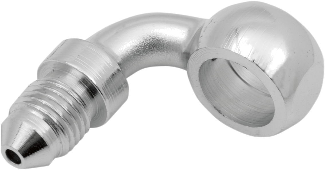 Drag Specialties Chrome Steel Banjo Fitting