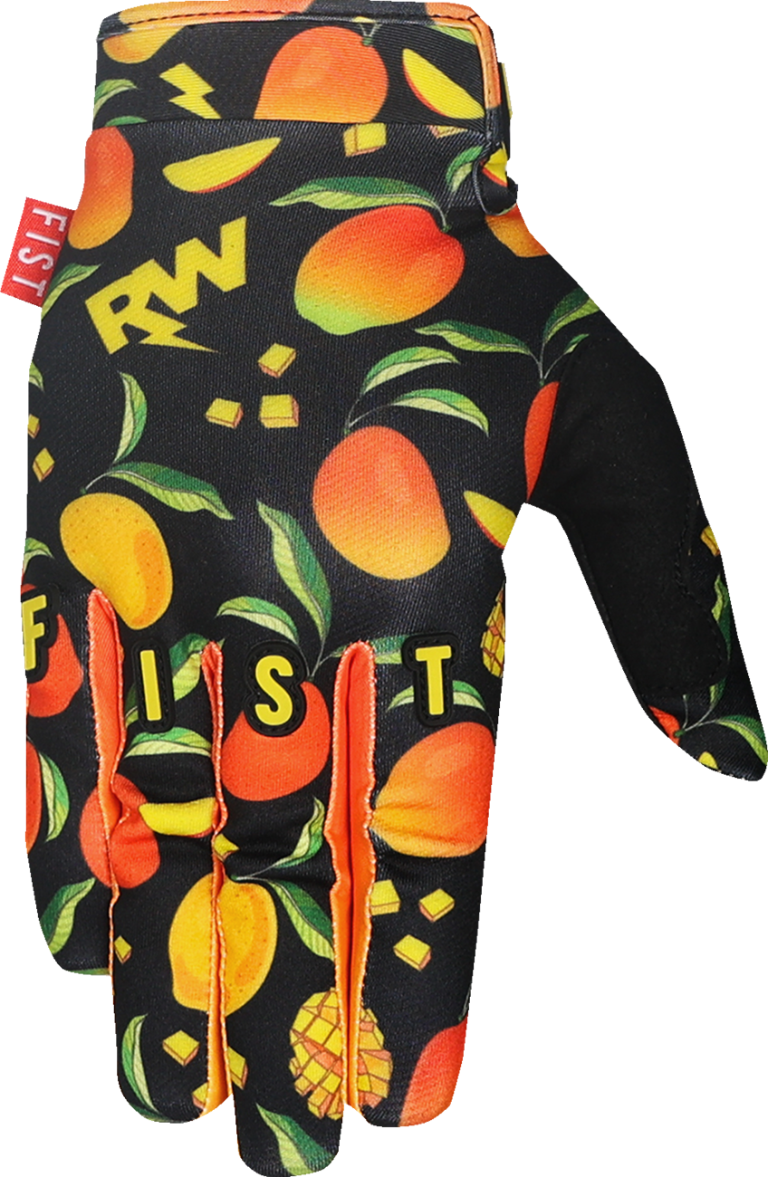 Fist Handwear Youth Strapped R-Willy Red Label Mango Madness Gloves