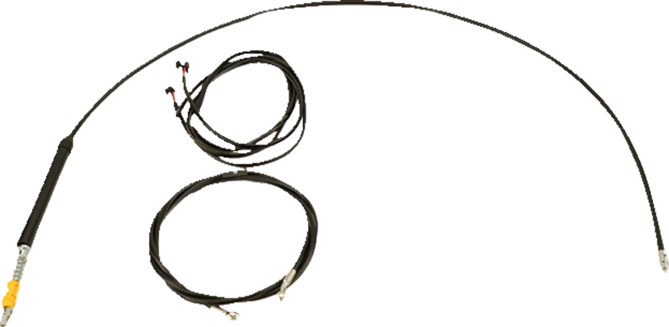 LA Choppers Complete Plug-and-Play Cable Kit - Upper