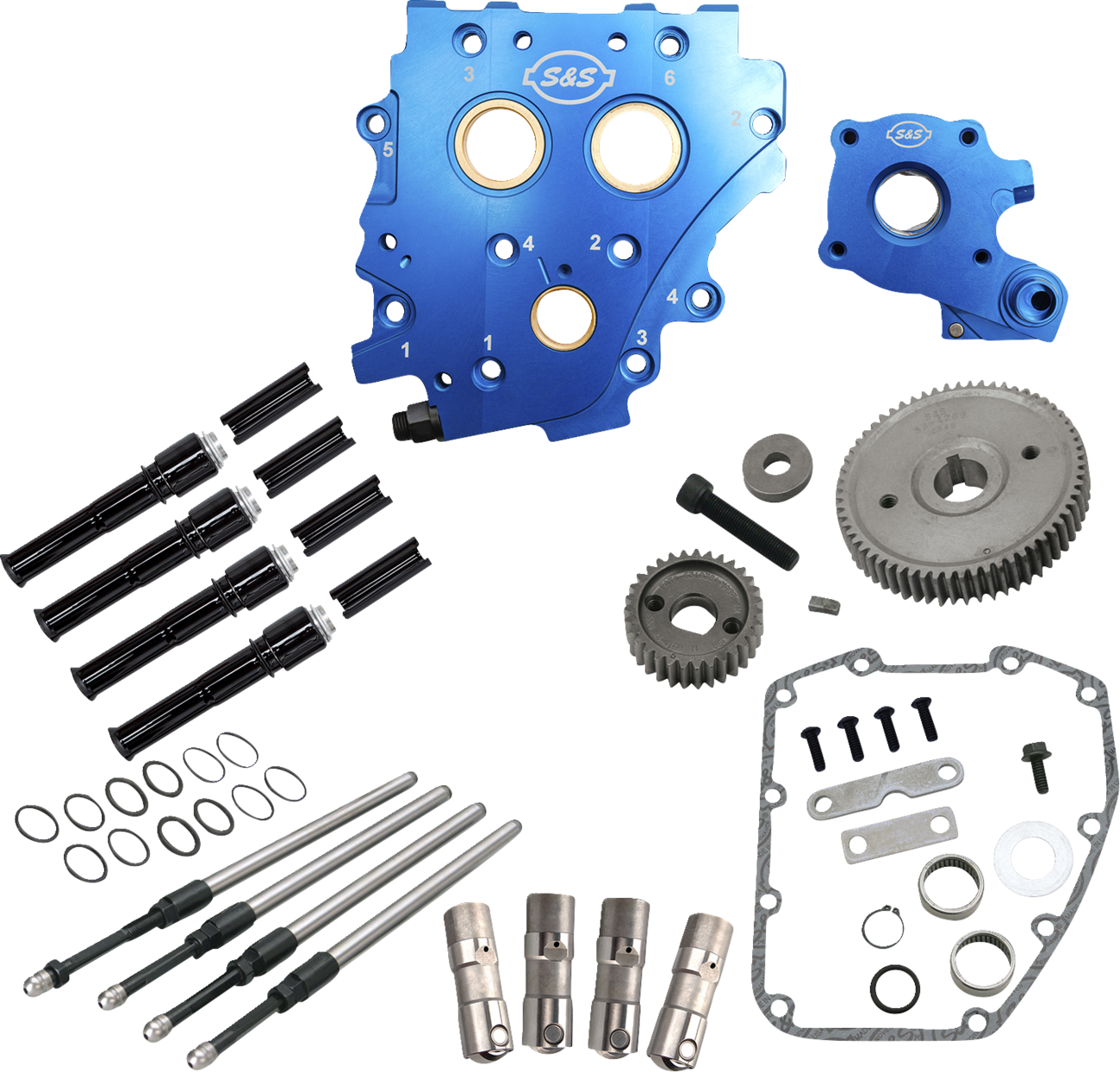 S&S Cycle Cam Chest Kit without Cams for Gear Drive Twin Cam