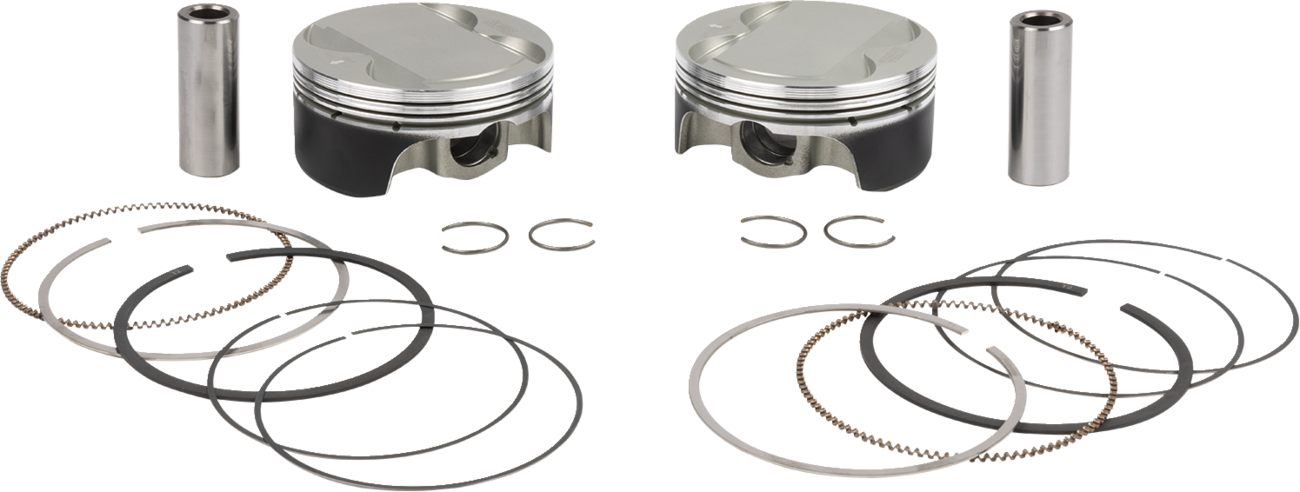 Wossner Piston Kit Anodize Crown