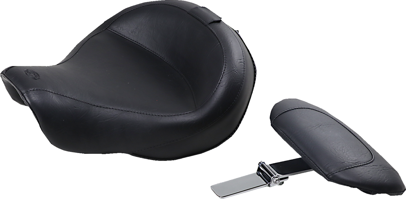 Mustang Wide Solo Seat with Removable Backrest