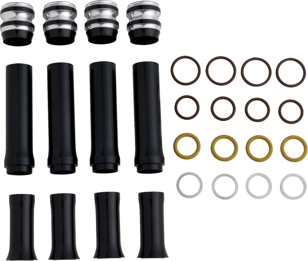 Arlen Ness Pushrod Tube Cover Kit