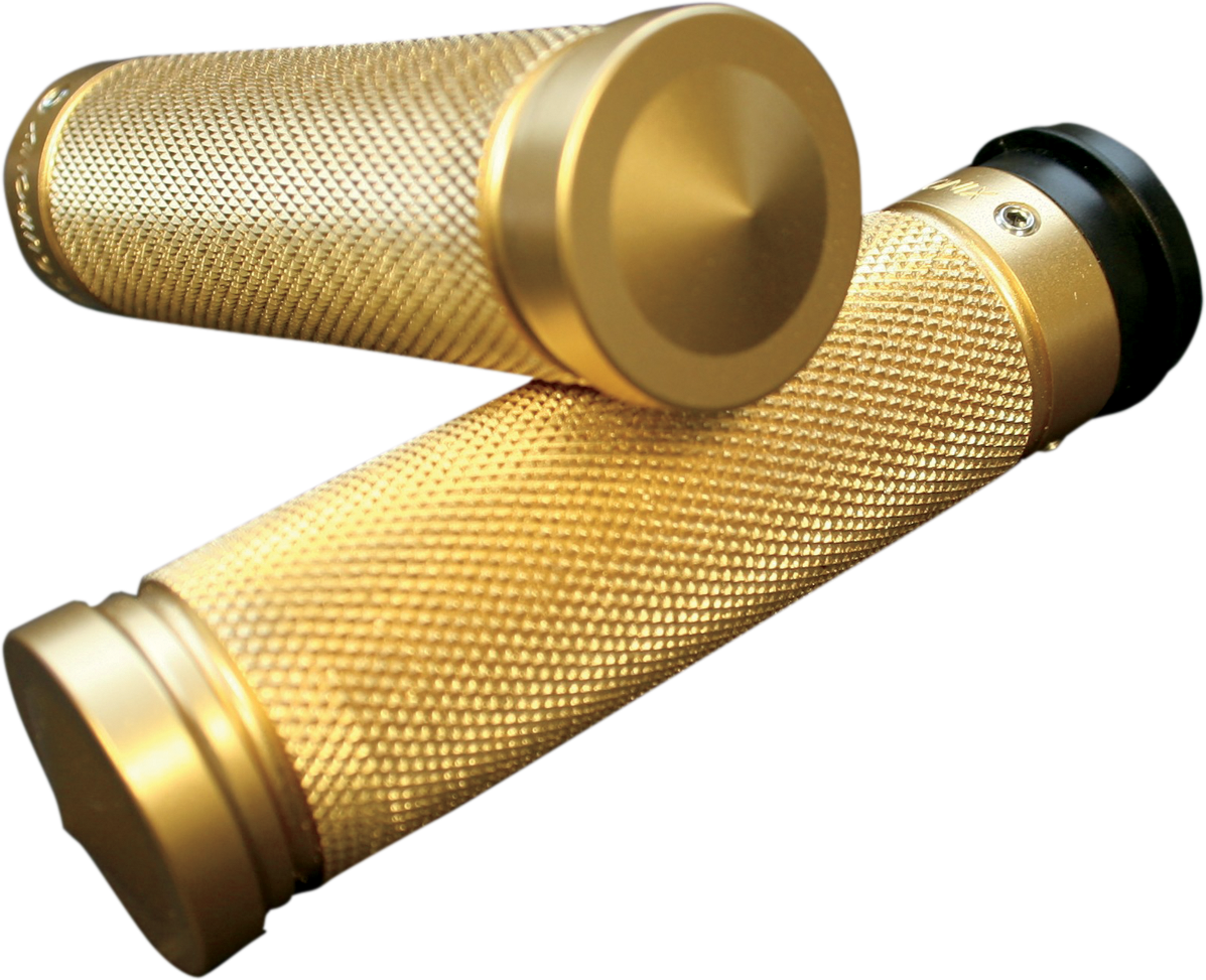 Accutronix Brass Knurled Custom Grips