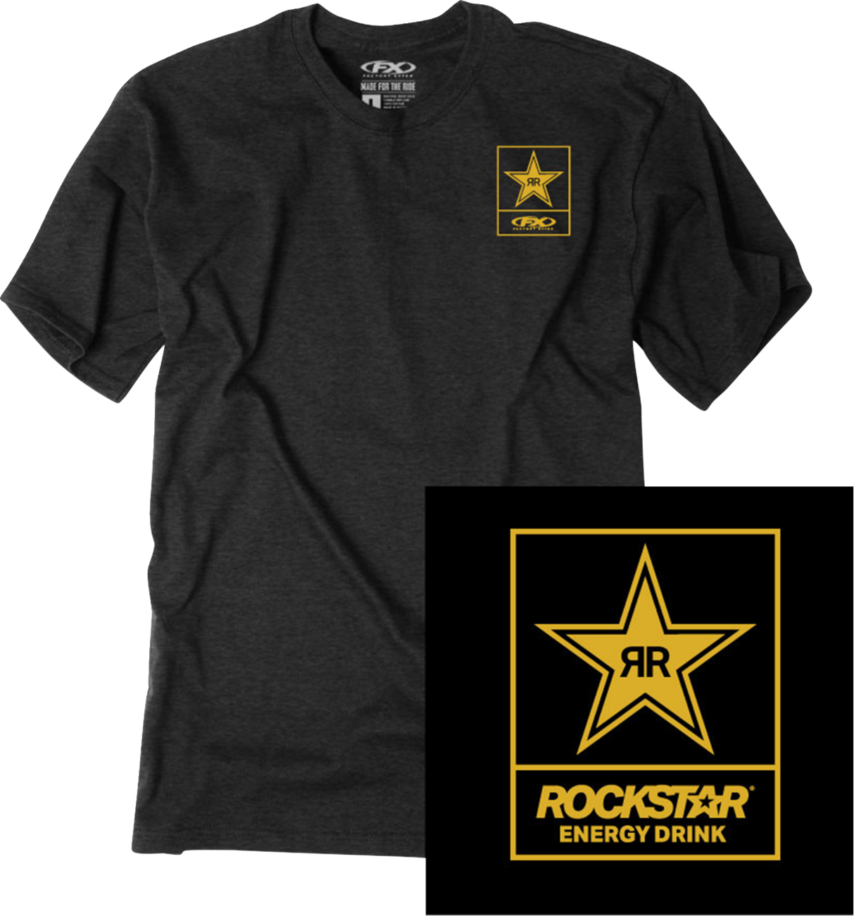 Factory Effex Rockstar Lockup T Shirt