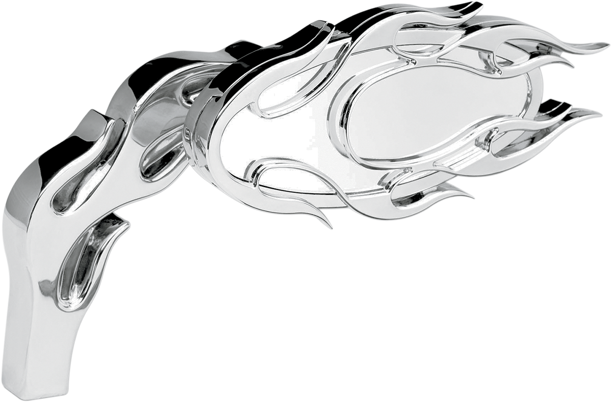 Arlen Ness Mirror - Micro - Flamed - Side View
