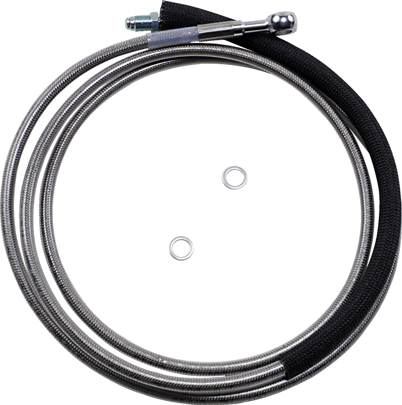 Drag Specialties Stainless Steel Hydraulic Clutch Line