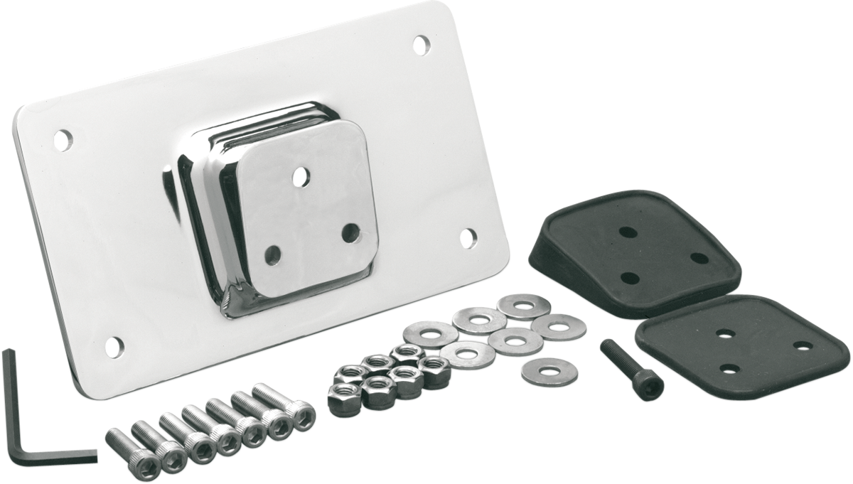 Drag Specialties Fender License Plate Mount