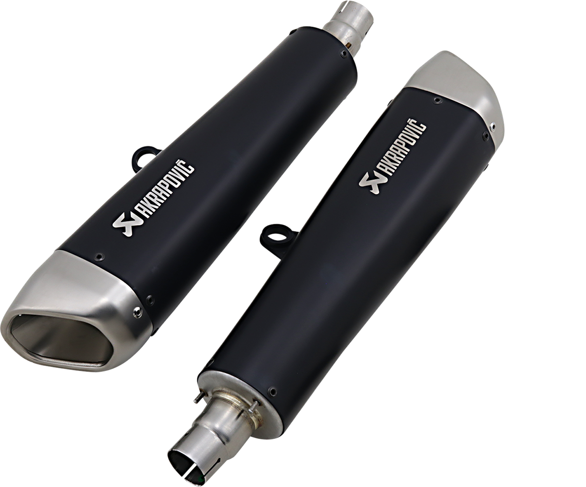 Akrapovic Black Titanium Muffler