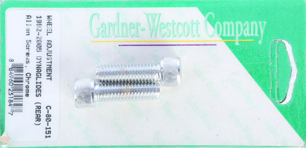 GARDNERWESTCOTT Rear Wheel Adjustment Bolts