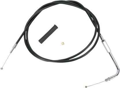 Drag Specialties Black Vinyl Throttle Cable