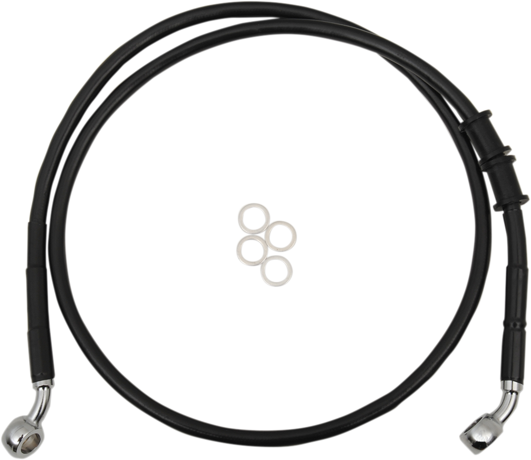 Drag Specialties Extended Length Front Brake Line