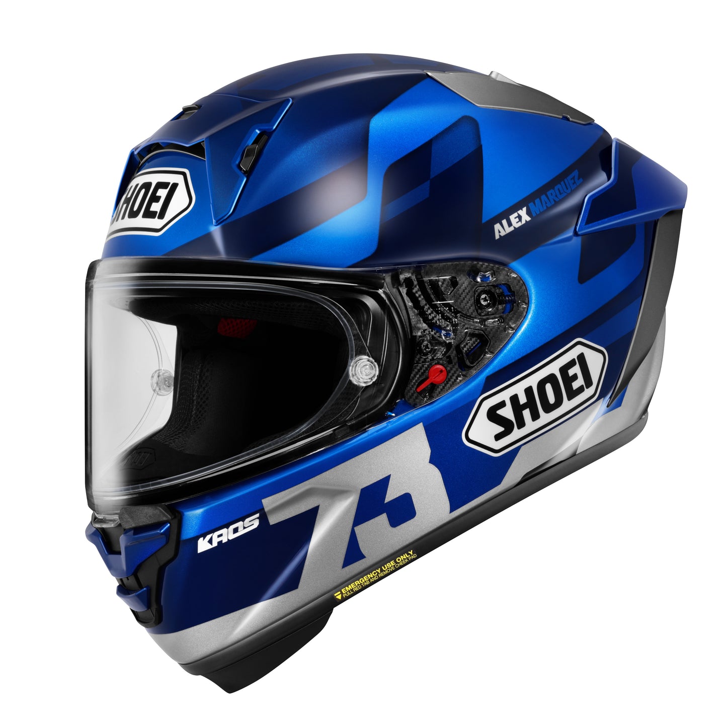 Shoei X-15 Alex Marquez 73 V3 Helmet