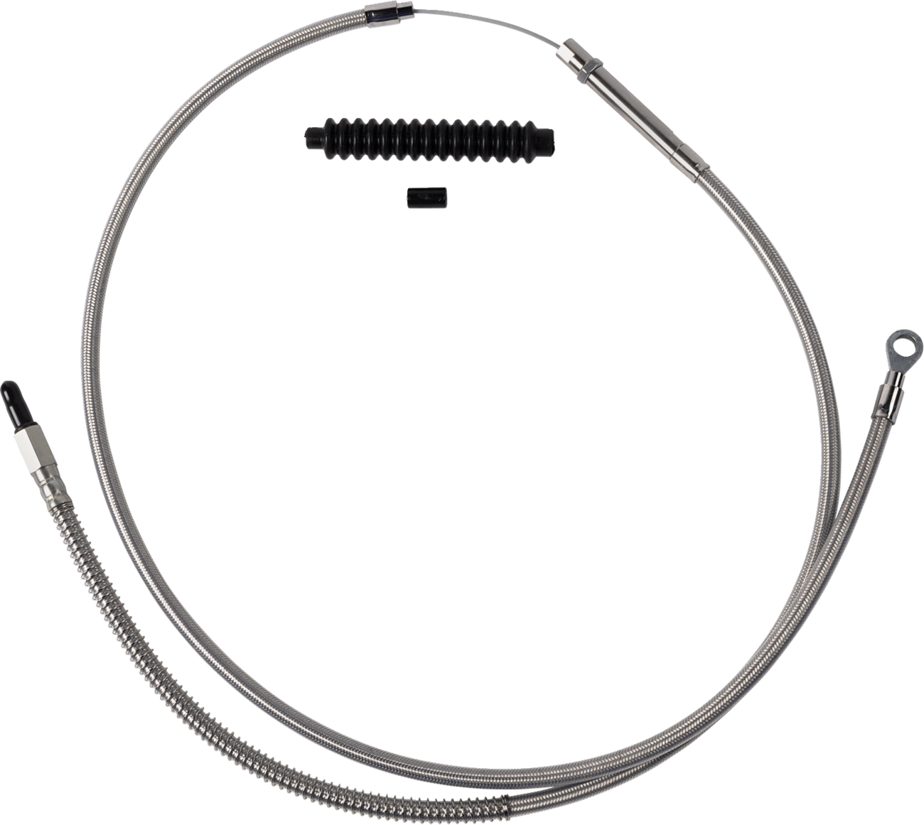 Barnett High-Efficiency Stainless Steel Clutch Cable for Harley-Davidson