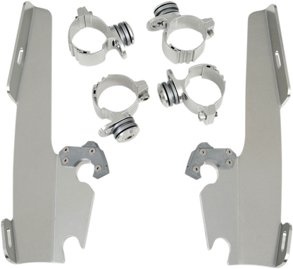 Memphis Shades Fats/Slim Windshield Trigger Lock Complete Mount Kit
