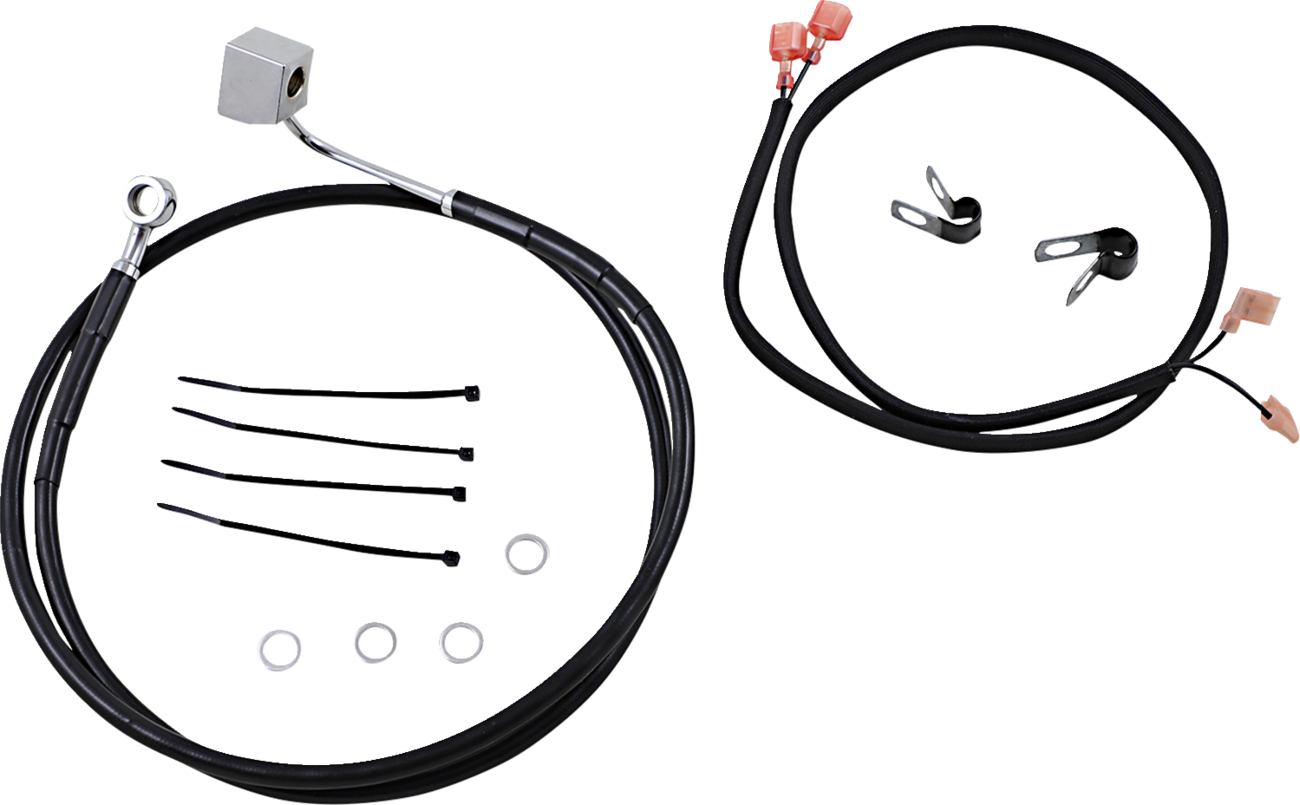 Drag Specialties Stainless Steel Brake Line Kit