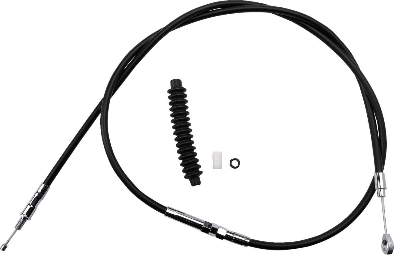 High-Efficiency Black Vinyl Clutch Cable
