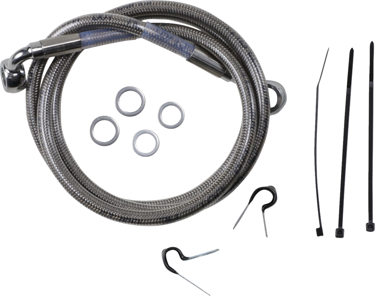 Drag Specialties Stainless Steel Brake Line Kit