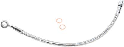 Magnum Shielding Alternate Length Designer Series Braided Non-ABS Front Upper Brake Line Kit
