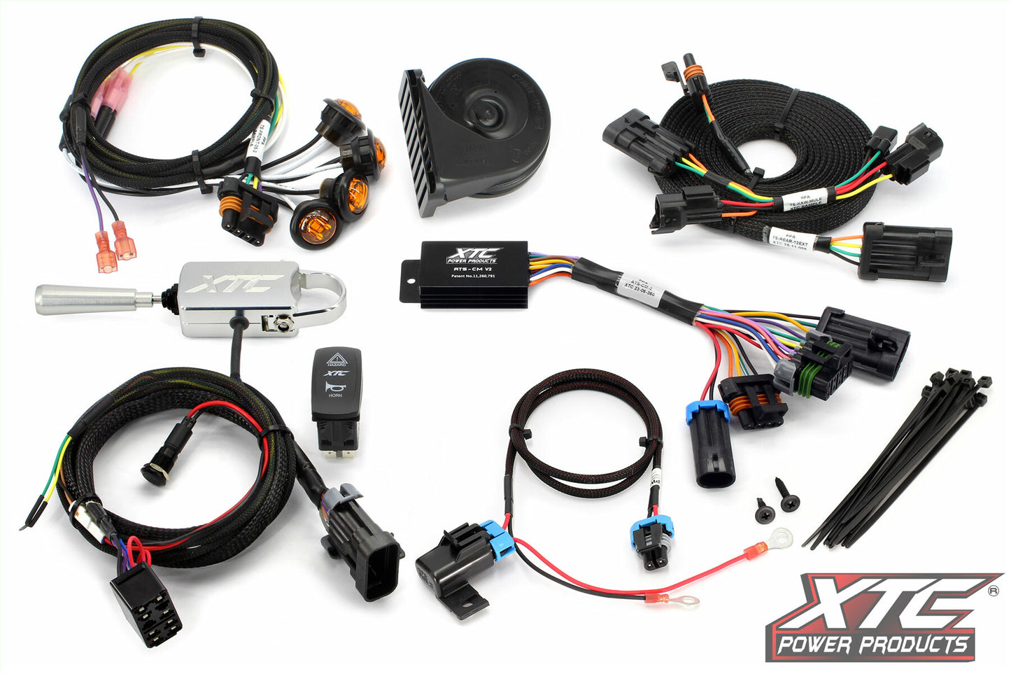 XTC POWER PRODUCTS ATS Turn Signal Kit W/Billet Lever