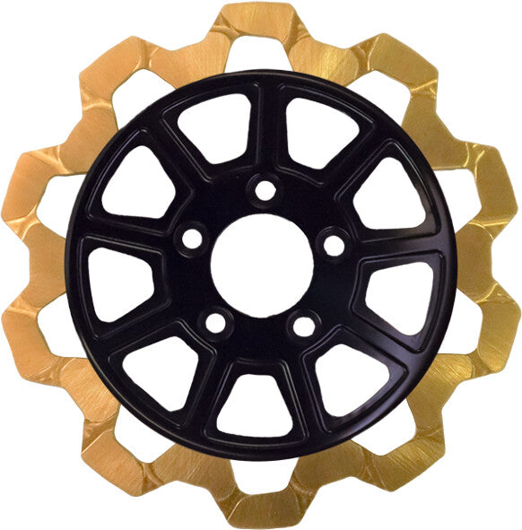 LYNDALL BRAKES 9 Spoke Bow Tie Rotors