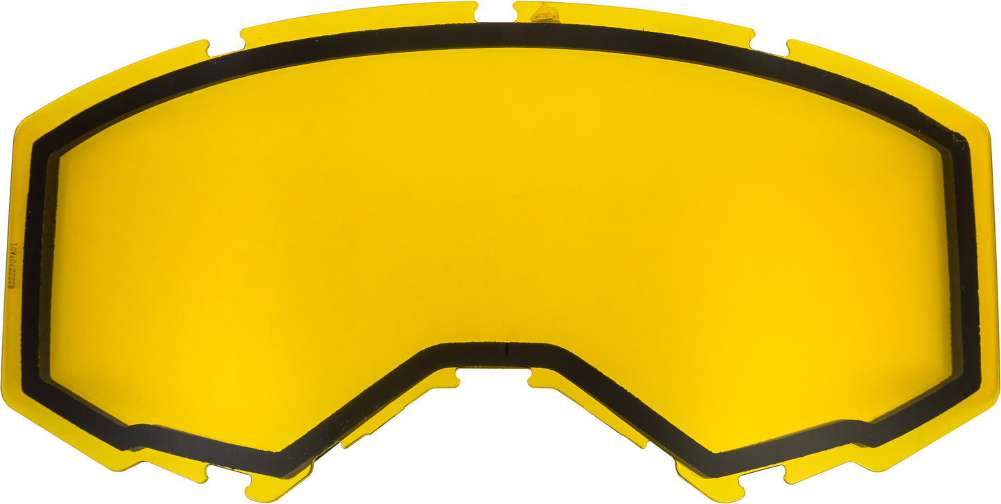 Fly Racing Goggle Dual Lens w/o Vents