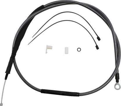 Magnum Shielding High-Efficiency Polished KARBONFIBR Clutch Cable