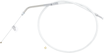 Magnum Shielding Sterling Chromite II Braided Throttle Cable for Harley-Davidson
