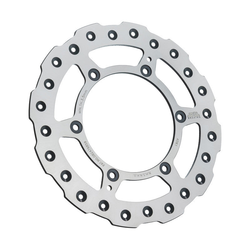 JT Self Cleaning Stainless Steel Brake Rotor