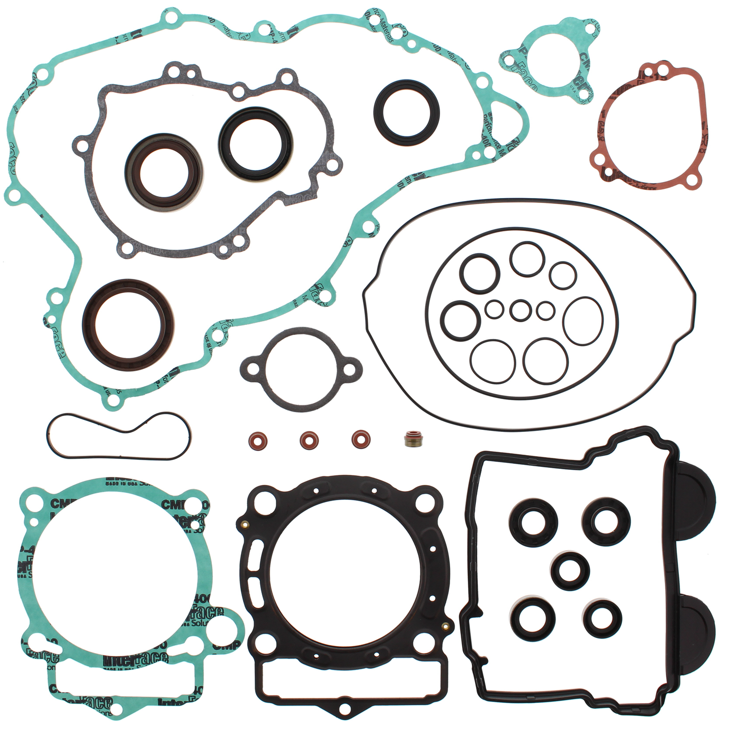 Vertex Complete Gasket Kit w/Oil Seal