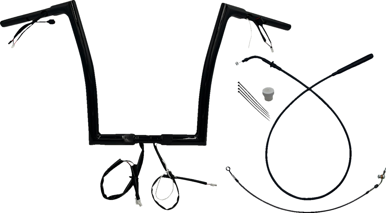 Fat Baggers Inc. 1-1/4" EZ Install Flat Top Handlebar