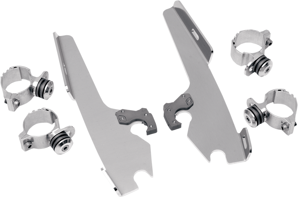 Memphis Shades Fats/Slim Windshield Trigger Lock Complete Mount Kit