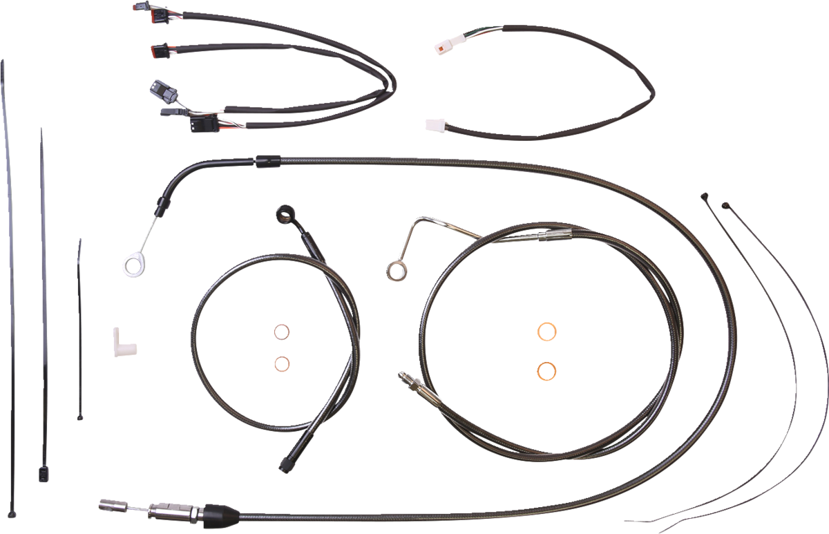 Magnum Shielding Black Pearl Designer Handlebar Installation Kit