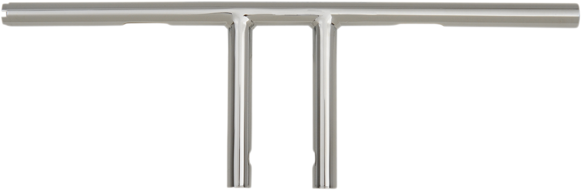 Drag Specialties 1" T-Bar - Dimpled - Curved