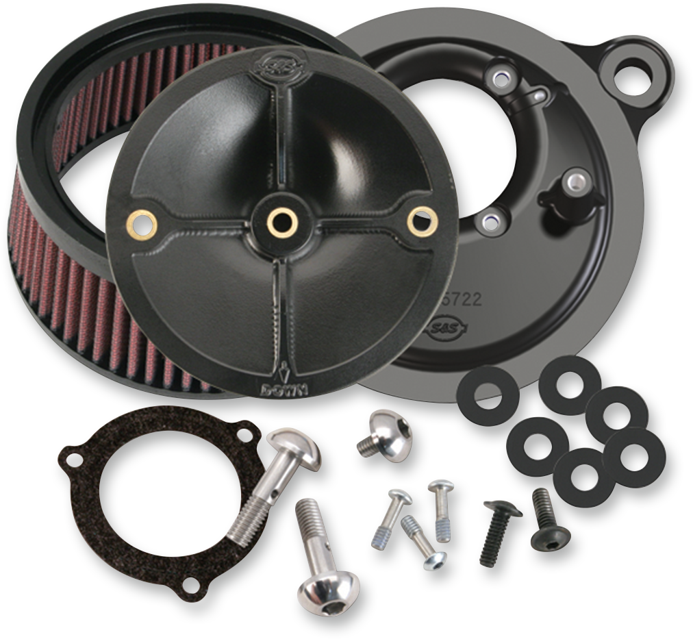 S&S Cycle Super Stock Stealth Air Cleaner Kit