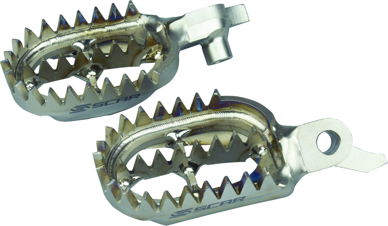 Scar Racing Titanium Foot Pegs