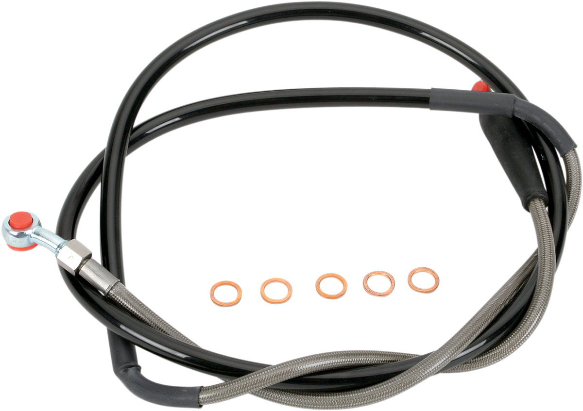 Moose Offroad Stainless Steel Braided Brake Line