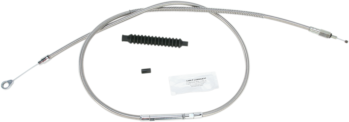 Barnett High-Efficiency Stainless Steel Clutch Cable for Harley-Davidson