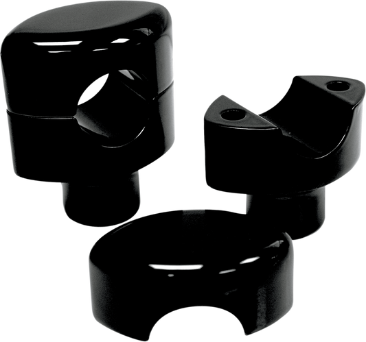 LA Choppers Hefty Smooth Handlebar Risers for 1 1/4" Handlebars