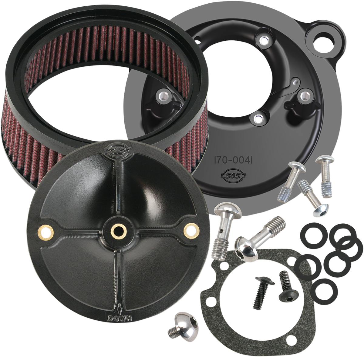 S&S Cycle Super Stock Stealth Air Cleaner Kit
