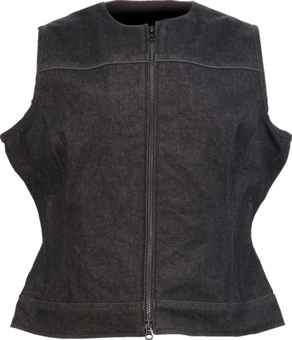Z1R Women's Denim Vest