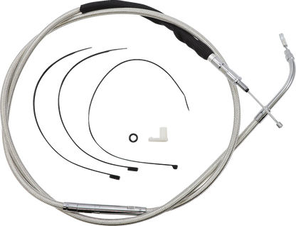 Magnum Shielding High-Efficiency Polished Stainless Clutch Cable