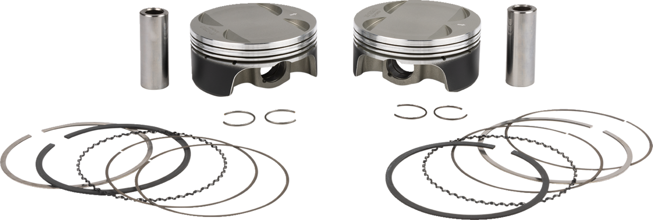 Wossner Piston Kit Anodize Crown
